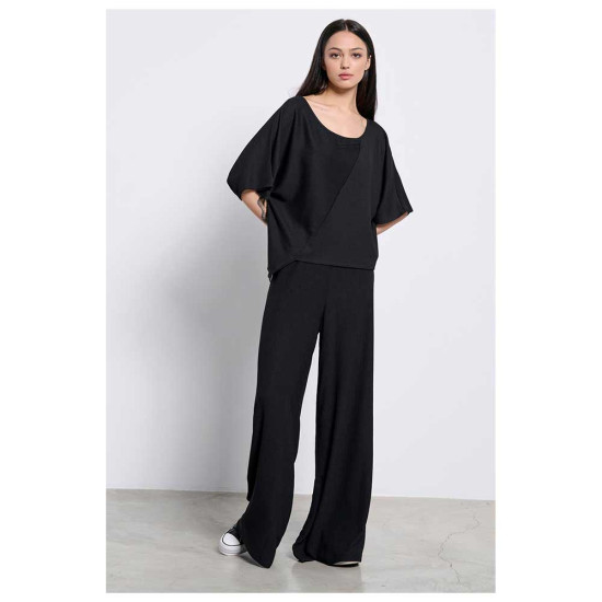 Bodytalk Γυναικεία κοντομάνικη μπλούζα Loose Goffre T-Shirt